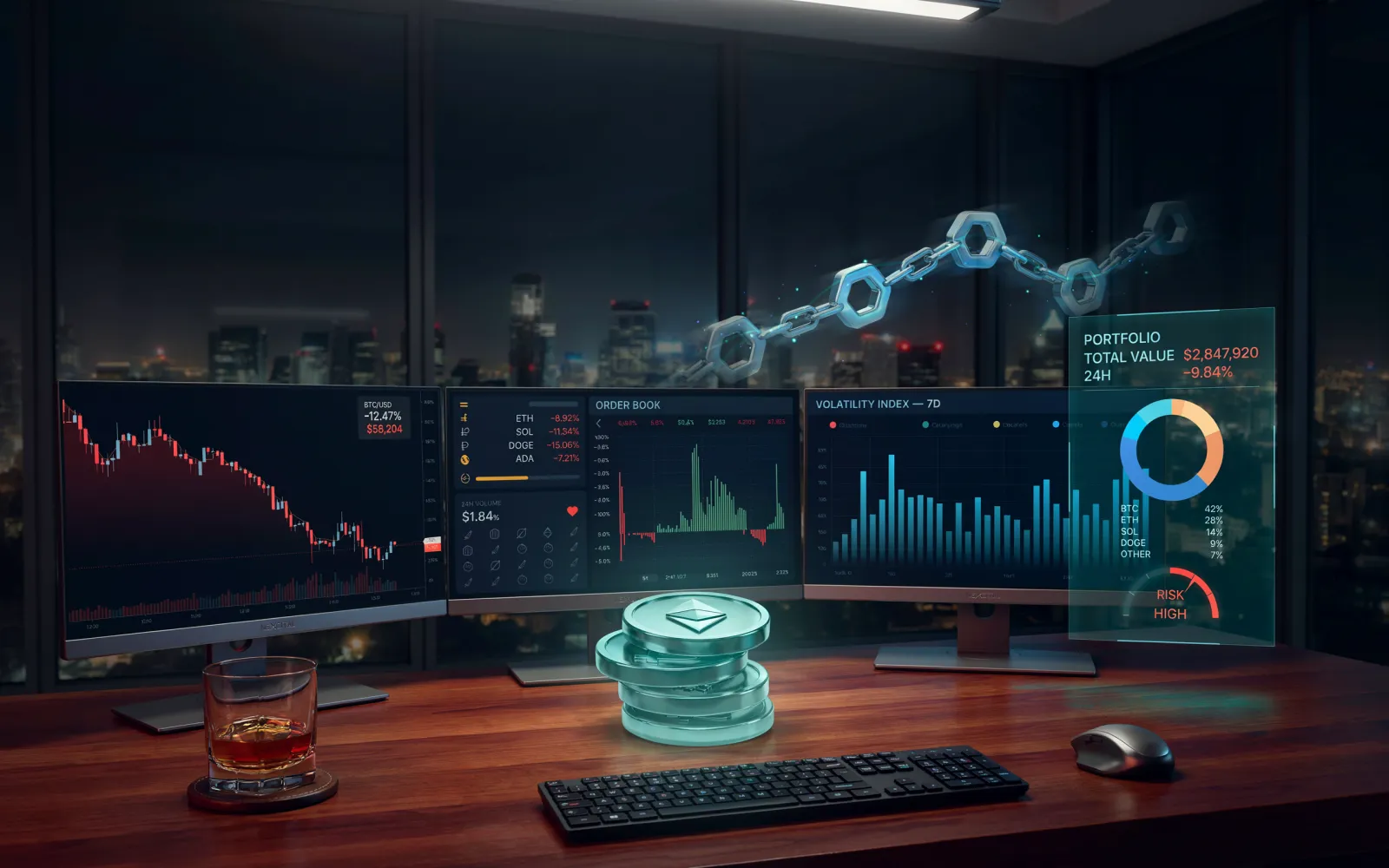 ARK Invest Buys Coinbase and Circle Shares Amid Crypto Market Pullback