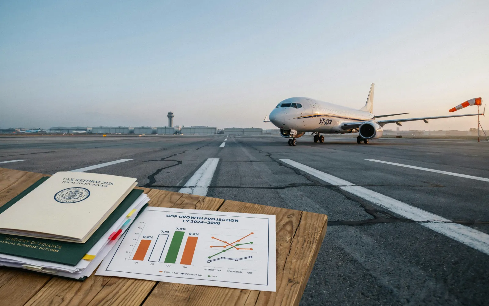 India Launches Study to Address Financial Stress in Airlines, Calls for GST Reforms