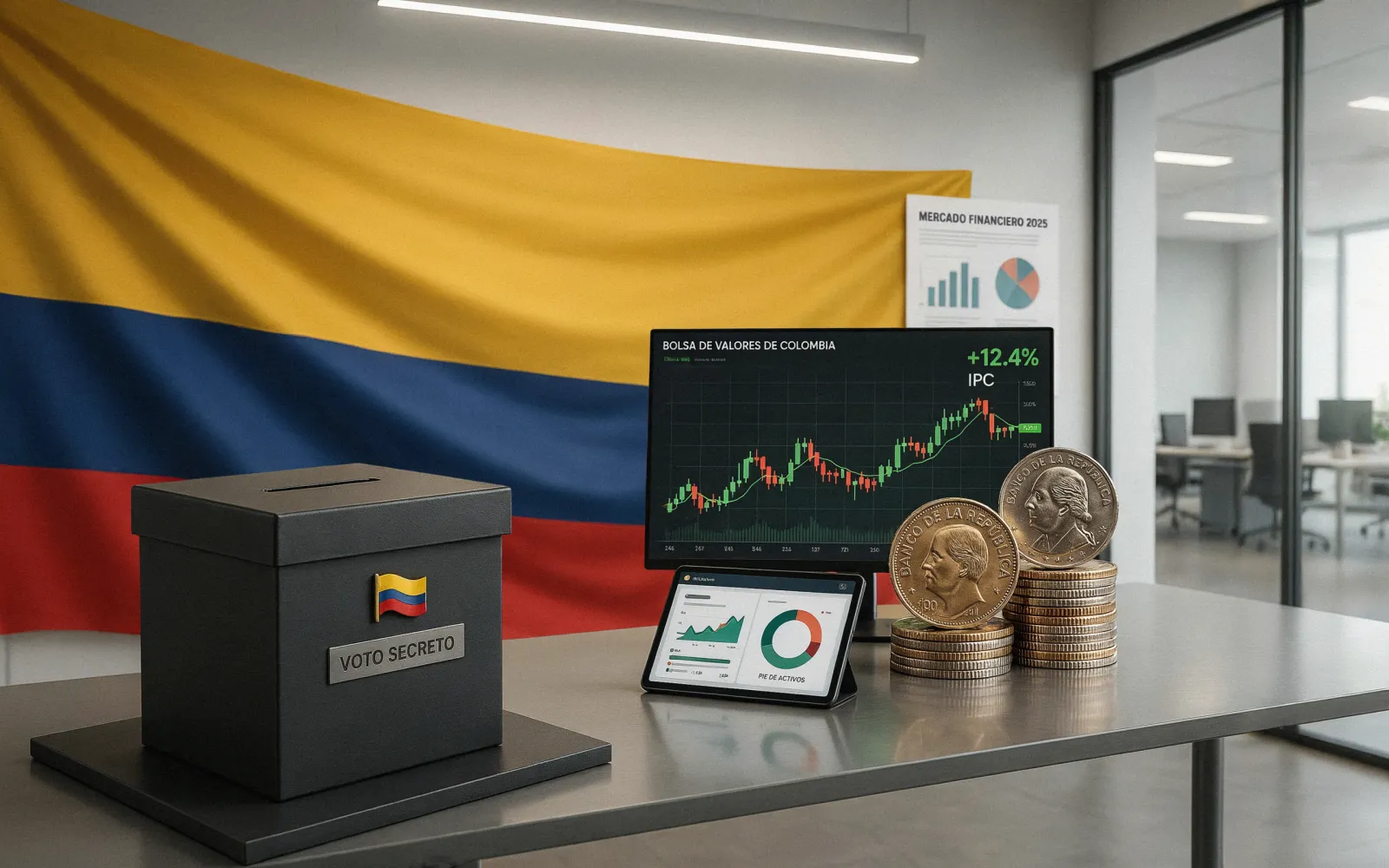 Colombias COLCAP Climbs to Fresh Highs on Election Optimism and Strong Peso