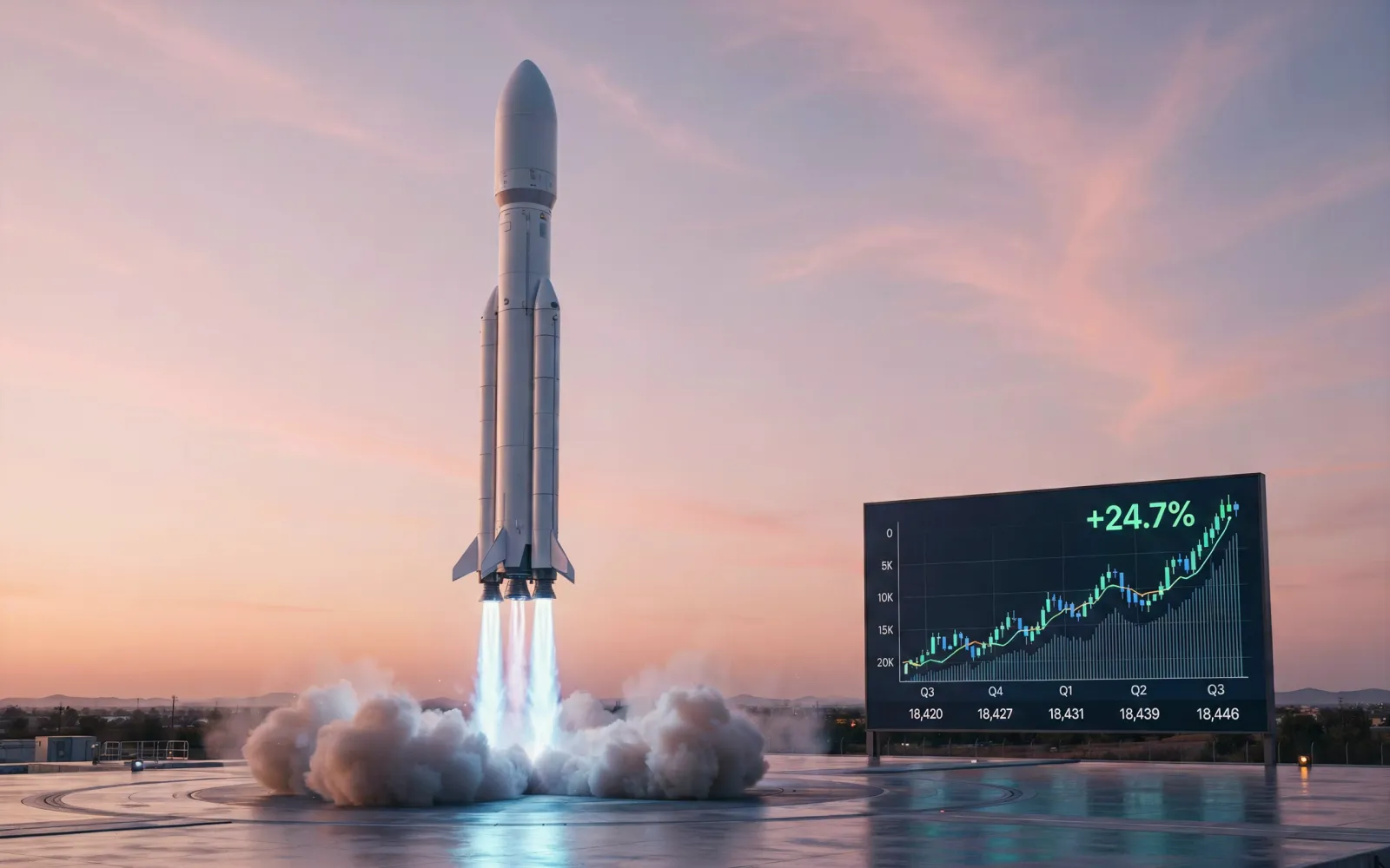 SpaceX Debuts on Nasdaq, Shares Surge 19% as Company Reaches $1.77 Trillion Valuation