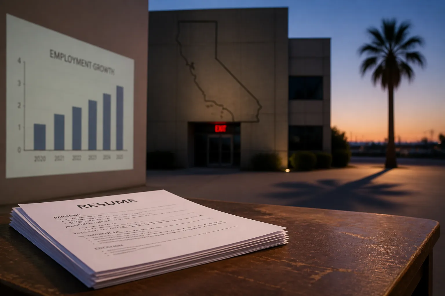 California Labor Market Sees 200,000 Workers Exit as Job Growth Stalls