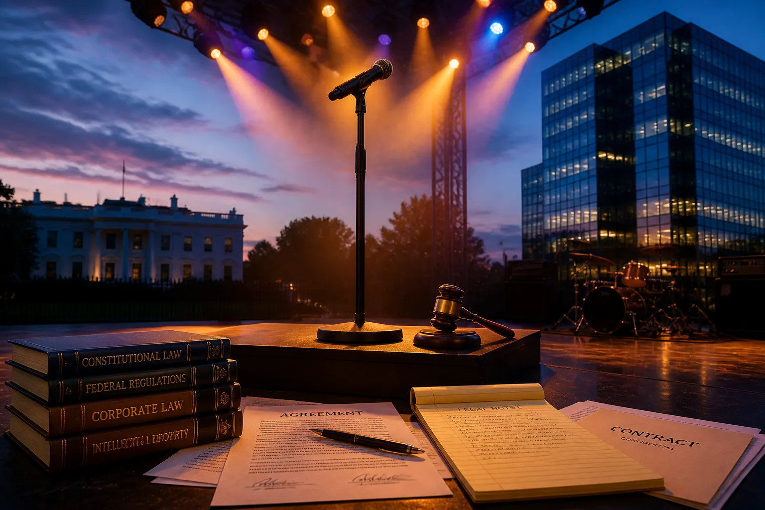 Trump-White House Interaction Revealed in Live Nation Antitrust Settlement