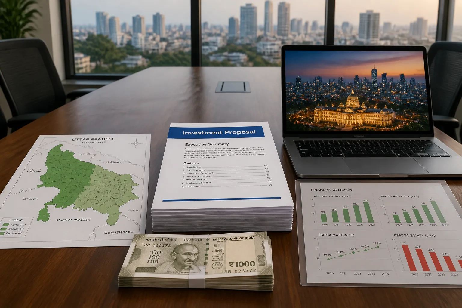 Uttar Pradesh Secures Over 50,000 Crore in Investment Proposals at Bengaluru Roadshow