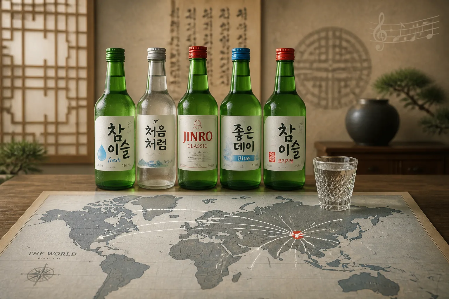 Jinro Names BTS Member V as Global Ambassador to Drive Soju Expansion