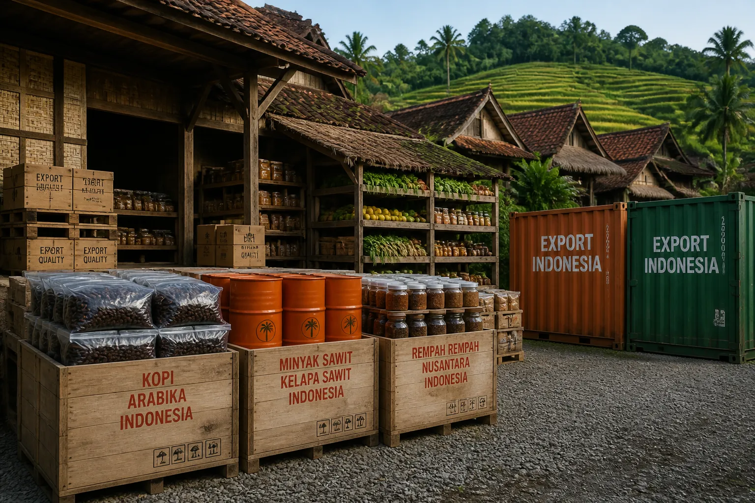 Indonesia Identifies 2,616 Villages for Export Development, Aims to Boost MSME Participation