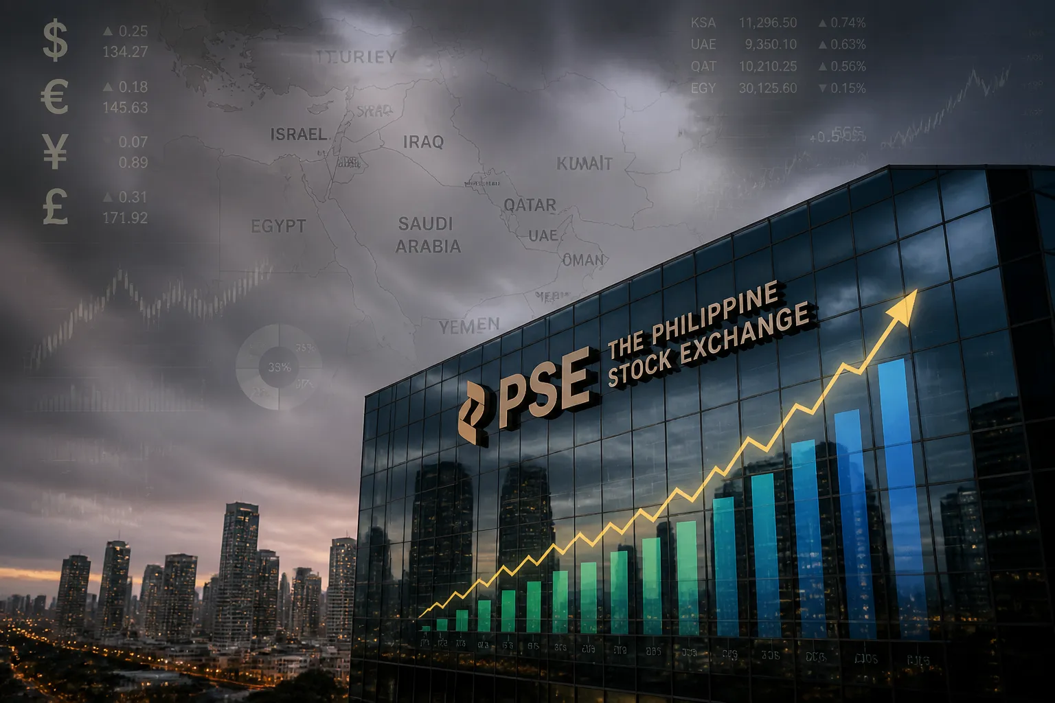 COL Financial Keeps 7,500-Point Target for Philippine Stock Index Amid Middle East Tensions