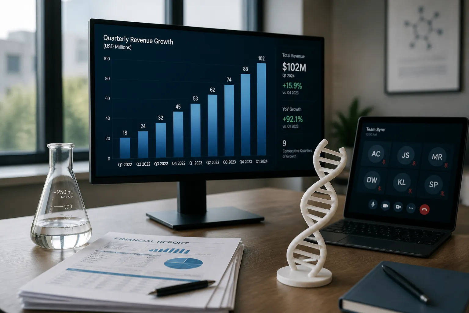 Alamar Biosciences Posts 82% Revenue Surge in Q2 2026, First Earnings Call Since IPO