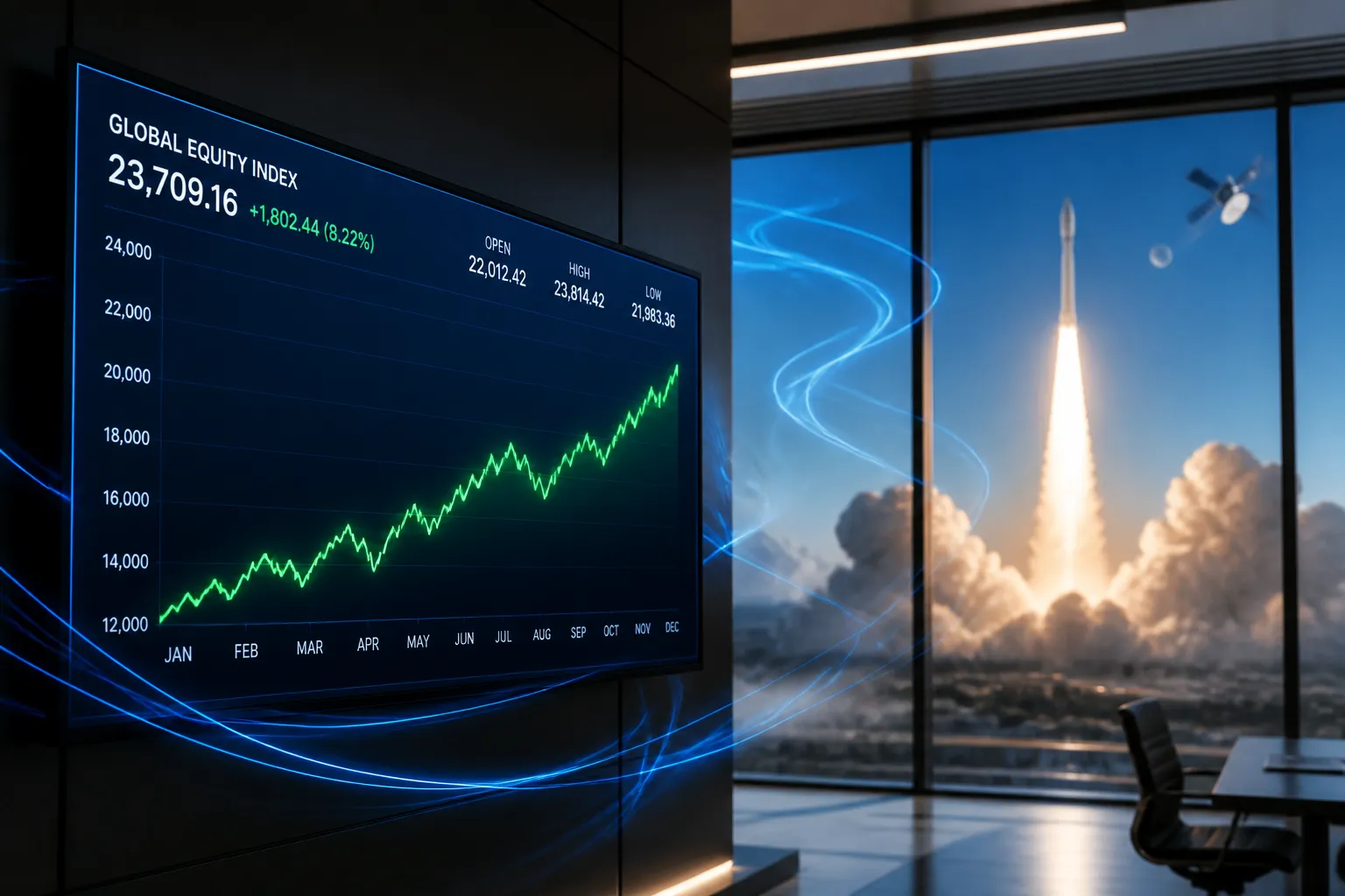 Blue Cloud Softech Shares Surge After $150 Million Deal With Malaysia-Registered SpaceX International, Amid Investor Confusion
