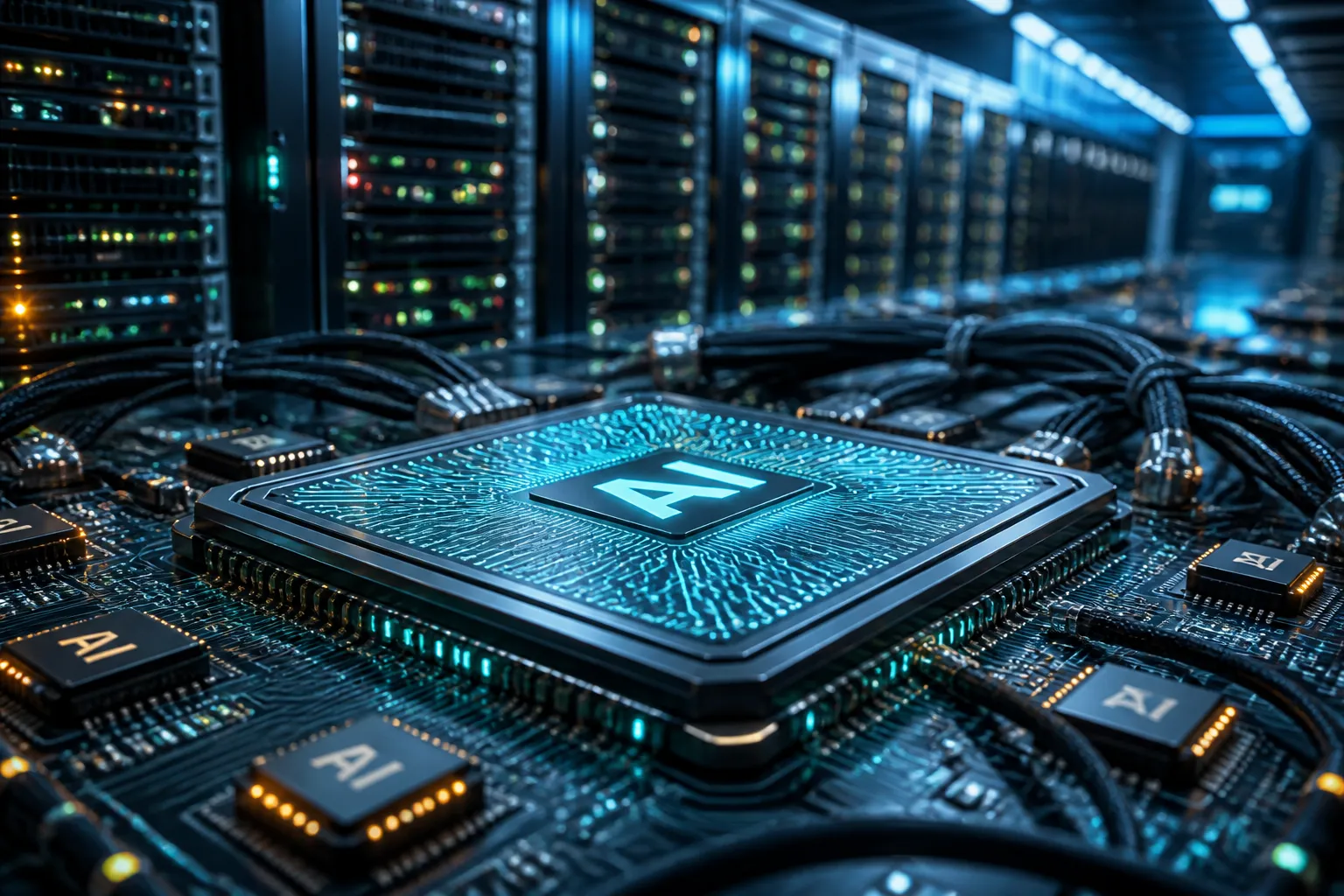 Nvidia Leads AI Chip Market While Peers Lag, Despite Shared Data-Center Demand
